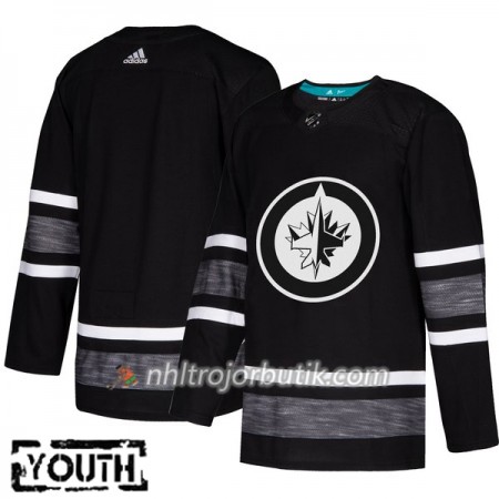 Barn Ishockey Winnipeg Jets tröja All Star 2019 Blank Svart 2019 All-Star Adidas Authentic